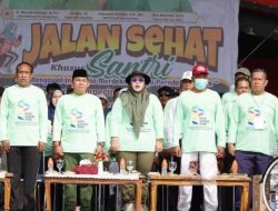 Wakil Ketua I DPRD Murung Raya Buka Jalan Sehat HSN 2025